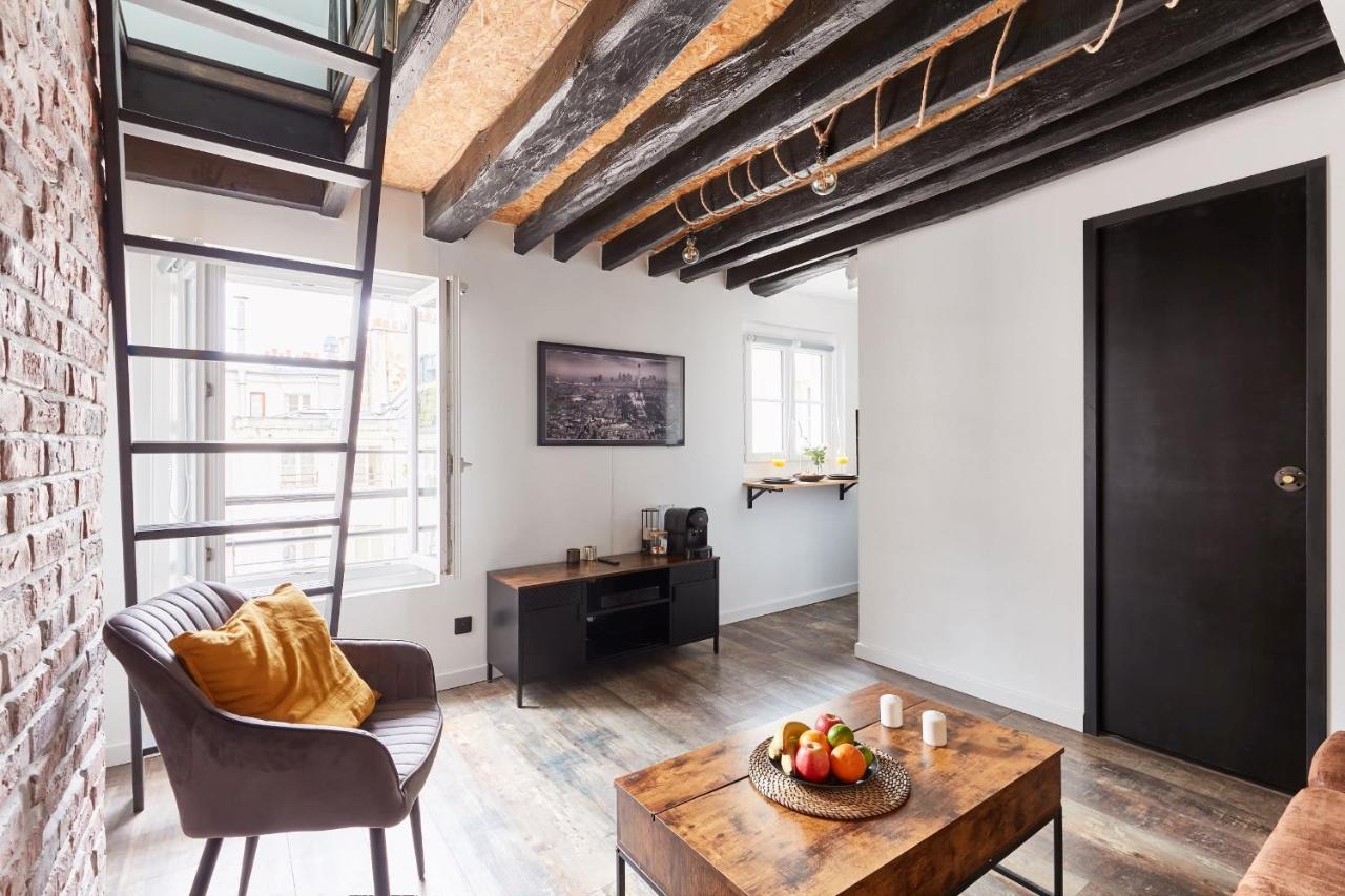 Montmartre - Rue Richer City Apartment Paris Bagian luar foto
